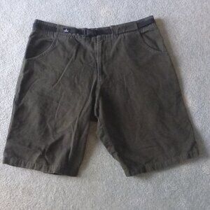 Prana Zion Cargo Khaki Shorts Size XL